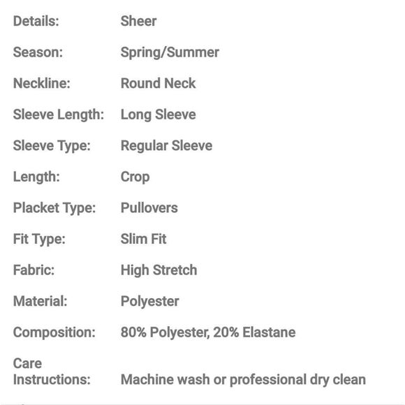 Black Sheer Top with Spider Webs Stretchy Long Sleeve Lettuce Trim Top - Picture 5 of 7